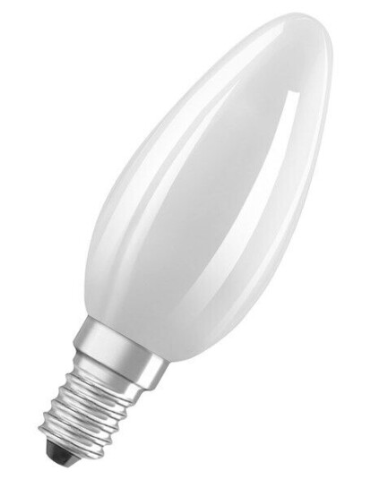 Osram LED-lyspære Candle 6W/827 (60W) frosted E14