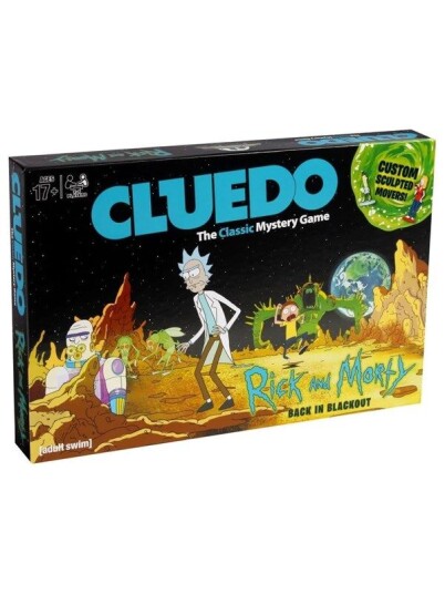 Winning Moves Rick and Morty Cluedo Mystery English