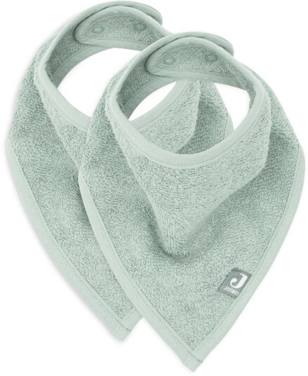 Jollein Bandana Siklesmekke 2-Pack Ash Green Jollein Bandana Siklesmekke 2-Pack Ash Green