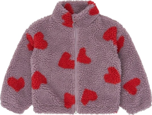 The New Tnstuna Os Teddy Jacket   Purple   92