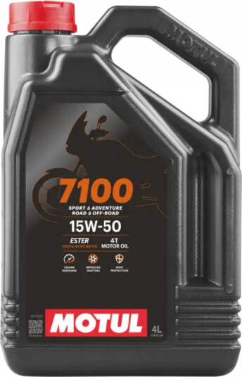 Motorolje MOTUL 7100 4T 15W50 4L