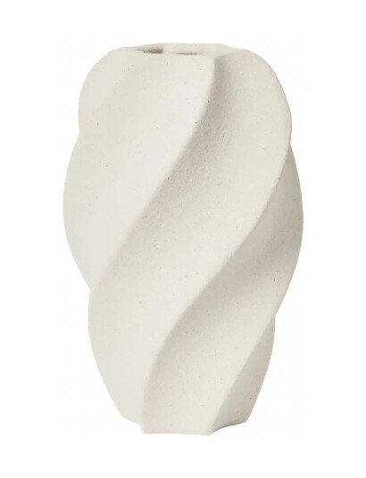 Broste Copenhagen Odette Vase Cream H 24CM