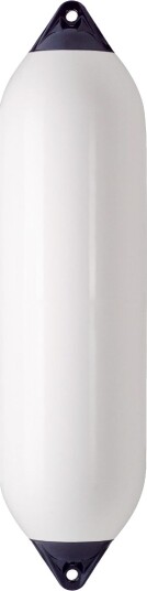 Polyform Fender F serie hvit m/blå ender   F8   1450 mm   375 28 mm   150 l
