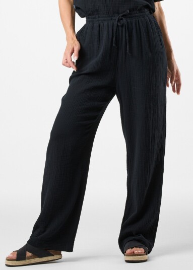 Seaside Maxime Pants W Black 46 Hverdagsbukser