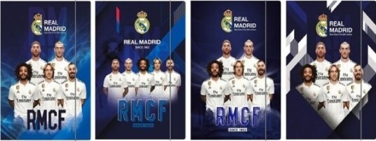 Astra Folder With Elastic A4 Real Madrid 5 Astra
