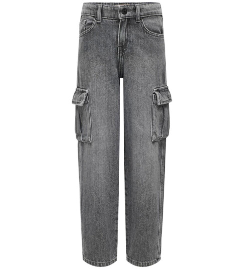 Kids Only Kogharmony Wide Crgo Carrot Azg414 Noos Grey 134