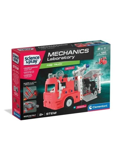 Clementoni Science And Play Mechanics Fire Truck Clementoni Science And Play Mechanics Fire Truck