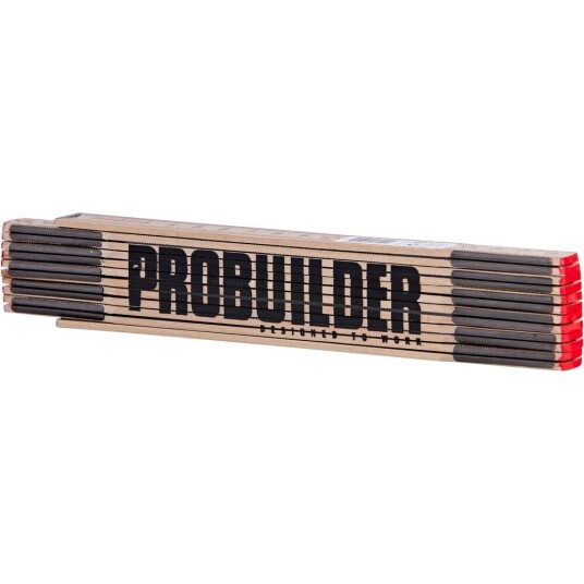 Probuilder Tommestokk Tre 2m Probuilder Tommestokk Tre 2m