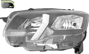 VAN WEZEL 4091961V Frontlykter