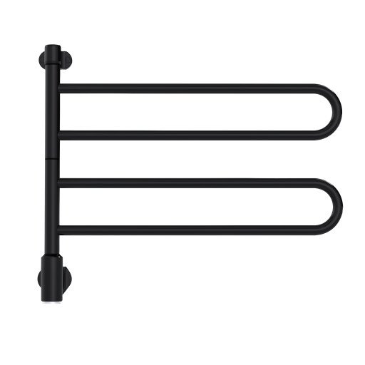 Pax Flex U håndkletørker, el, 65,4 x 54,9 cm, sort Pax Flex U håndkletørker, el, 65,4 x 54,9 cm, sort