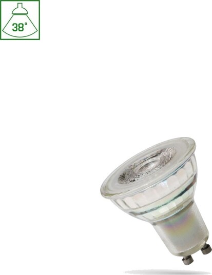 Spectrum GU10 3,5W LED spot   Dimbar : Ikke dimbar Kulør : Varm