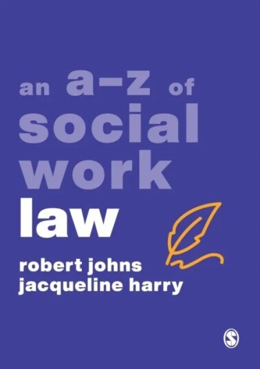 An A-Z Of Social Work Law Av Robert Johns, Jacqueline Harry