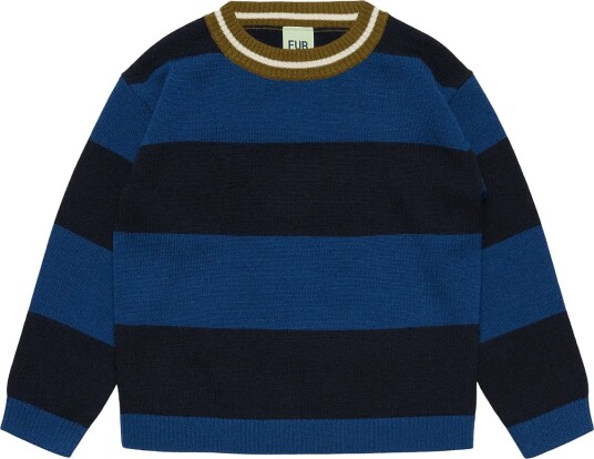 FUB Striped Crew Blue 110 FUB Striped Crew Blue 110