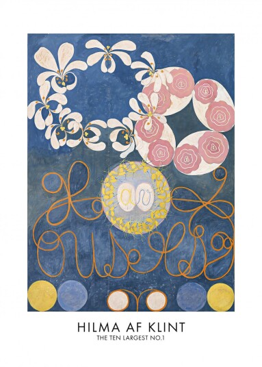 Plakat Hilma Af Klint De Ti Største Plakat Hilma Af Klint De Ti Største