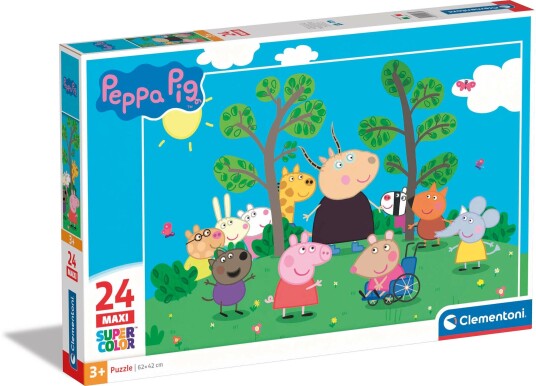 Clementoni Maxi Puslespill Peppa Gris 24 Brikker