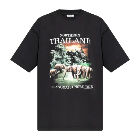 Vetements Herre Topper Svart L,