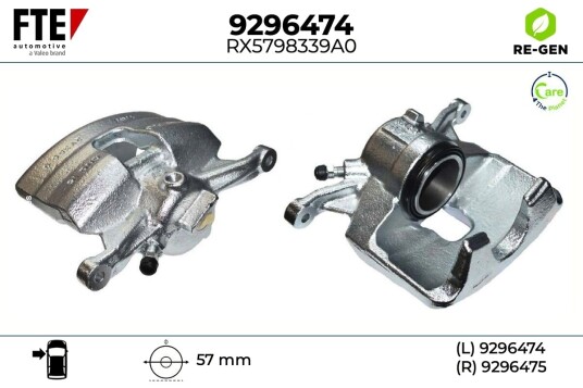 FTE 9296474 Bremsecaliper FTE 9296474 Bremsecaliper