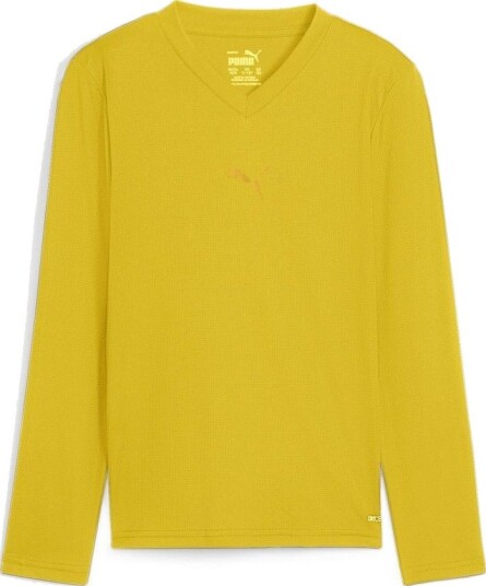 PUMA Baselayer Teamgoal Raskere Gul Barn størrelse 140 cm
