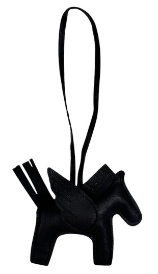 DARK Pony Bag Charm Black DARK Pony Bag Charm Black