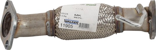 Korrugert rør, eksosanlegg WALKER 11905