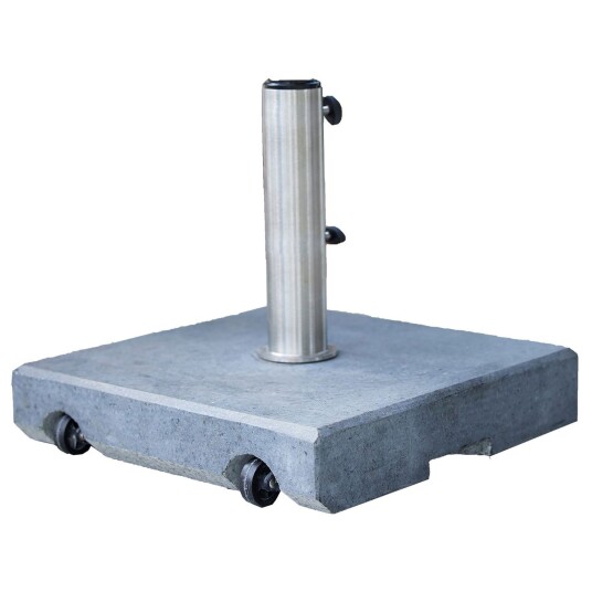 Cane-line Parasollunderstell med hjul 50 kg granitt Cane-line Parasollunderstell med hjul 50 kg granitt
