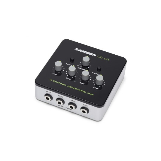 Samson Qh4 4-Channel Stereo Headphone Amplifier Samson Qh4 4-Channel Stereo Headphone Amplifier