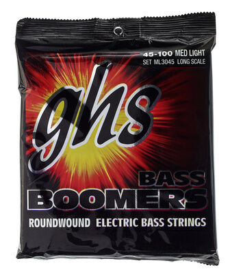 GHS 3045 ML Boomers Saiten für E-Bass GHS 3045 ML Boomers Saiten für E-Bass