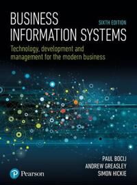 Business Information Systems Av Paul Bocij, Andrew Greasley, Simon Hickie