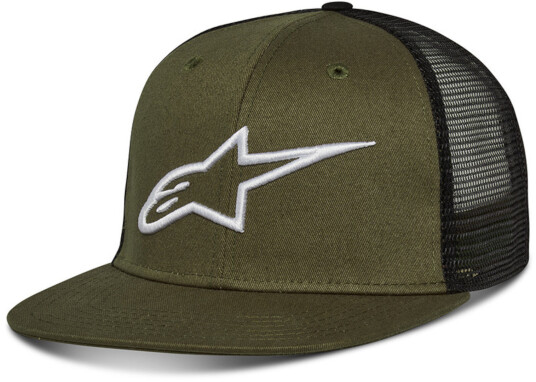 Alpinestars Corp Trucker Cap en størrelse Grønn Alpinestars Corp Trucker Cap en størrelse Grønn