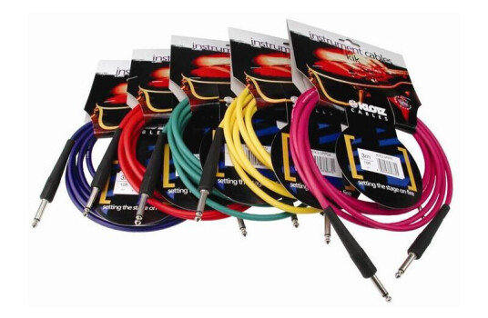Klotz Gitarkabel 3 M Blå