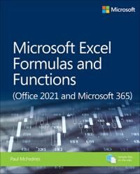 Microsoft McFedries Paul Microsoft Excel Formulas and Functions