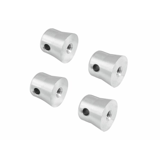 Alutruss Decolock Halfconical Adapter Set Dq4 M8 Alutruss Decolock Halfconical Adapter Set Dq4 M8
