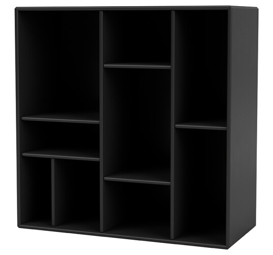Montana COMPILE dekorativ hylle 69,6x69,6 cm Black 05
