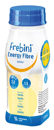 Frebini Energy Drink , Næringsdrikk vanilje, 4x200 ml Frebini Energy Drink , Næringsdrikk vanilje, 4x200 ml