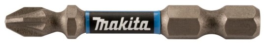 Makita E-03383 PZ2 50mm 1/4" Impact Bits - 10 Stk Makita E-03383 PZ2 50mm 1/4" Impact Bits - 10 Stk
