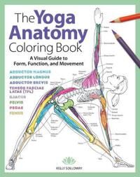 The Yoga Anatomy Coloring Book Av Kelly Solloway