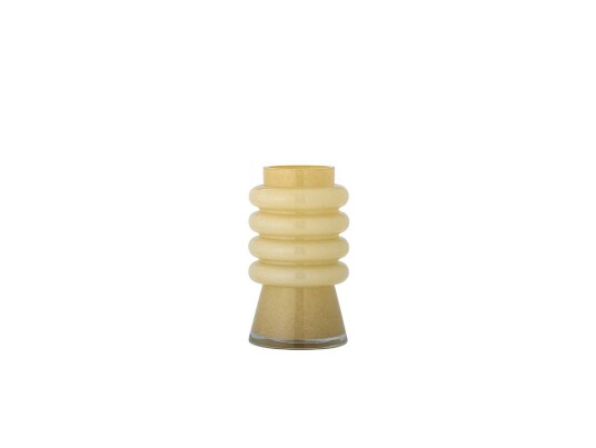 Bloomingville Sahara vase Ø13x23 cm Yellow