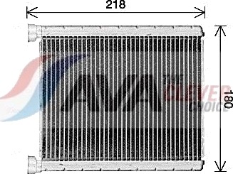 AVA COOLING SYSTEMS MS6763 Varmeapparat register
