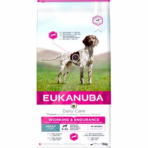 Eukanuba Daily Care Working And Endurance 15 kg
