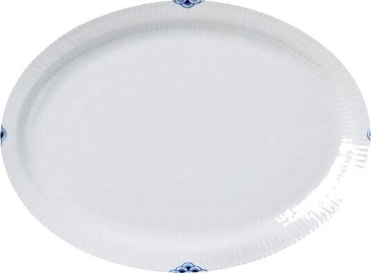 Royal Copenhagen - Prinsesse ovalt fat 35x27 cm