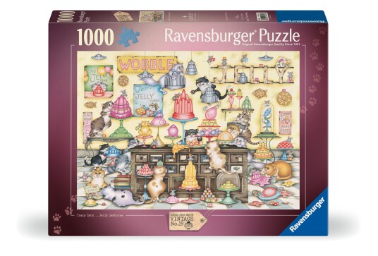 Ravensburger Puslespill 1000 Crazy Cats