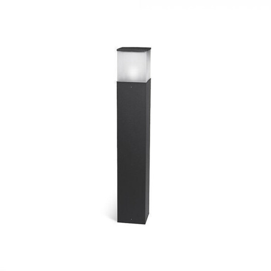 Nordesign Cubik pullert 90cm - Mørke grå Nordesign Cubik pullert 90cm - Mørke grå