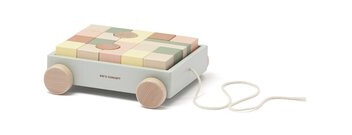 Kids Concept  Vogn med treklosser Edvin