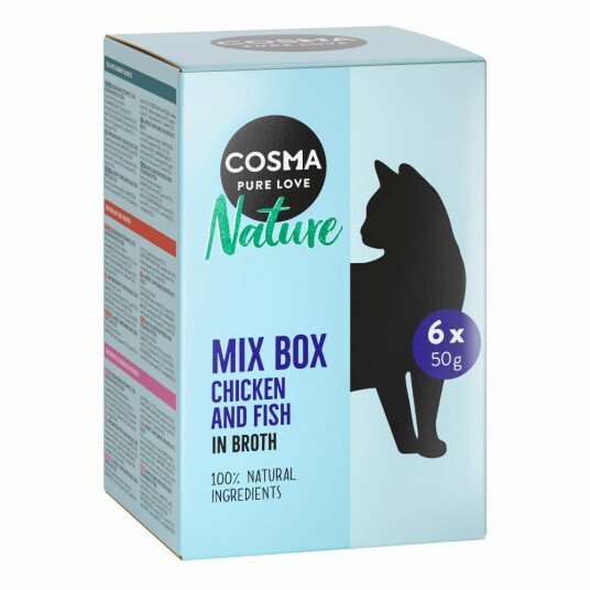 Økonomipakke: Cosma Nature Poser 18 X 50 G Mix 6 Sorter Økonomipakke: Cosma Nature Poser 18 X 50 G Mix 6 Sorter