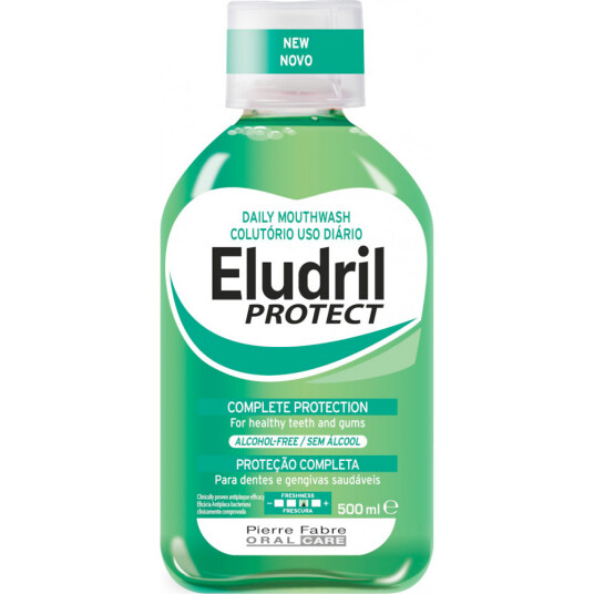 ELUDRIL Munnvann Protect Complete Protection 500 ml. ELUDRIL Munnvann Protect Complete Protection 500 ml.