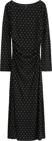 Lindex Long Sleeved Midi Dress Black XL
