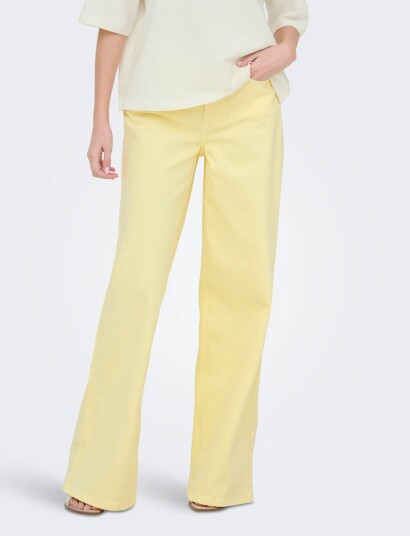 JDY Jdyvera Hw X Wid Col Dnm   Yellow   M x 32