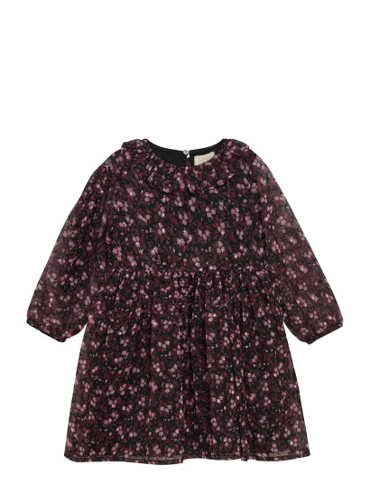 Creamie Dress Flower Dobby Black 110 Creamie Dress Flower Dobby Black 110