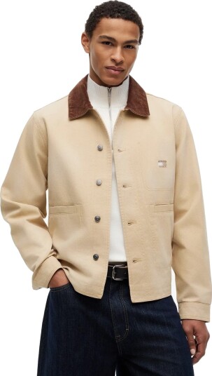 Tommy Jeans Tjm Reg Chore Jacket Beige XL Tommy Jeans Tjm Reg Chore Jacket Beige XL