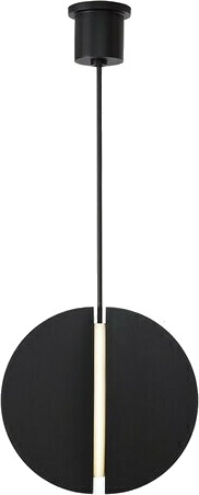 Orbet 36 Chandelier Nightshade Black
